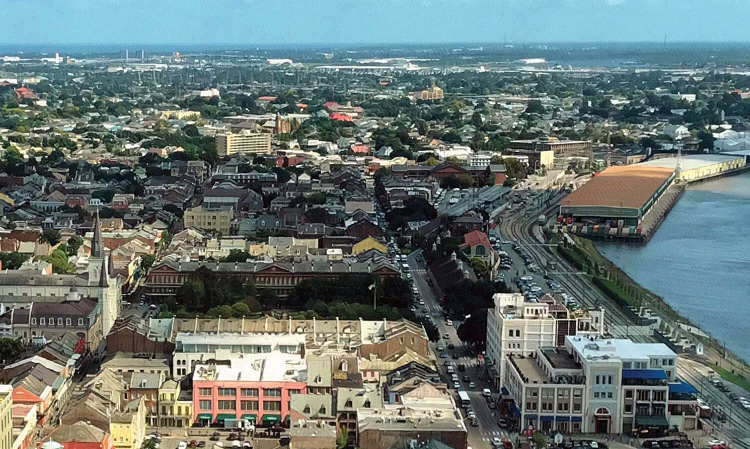 New Orleans riverfront