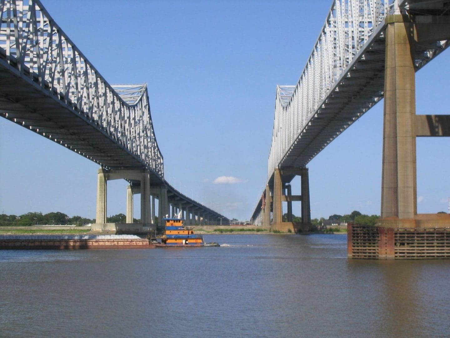 Crescent City Connection Bridge.